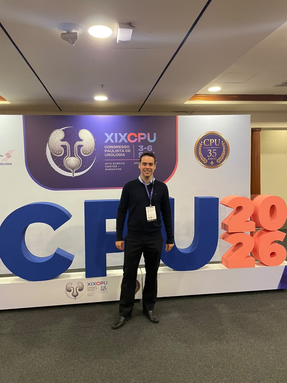 Dr. Rafael Meduna no XIX Congresso Paulista de Urologia 2026