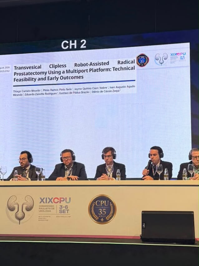 Dr. Rafael Meduna no XIX Congresso Paulista de Urologia